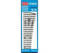 Peco SL-91 Small Radius Right Hand Point Insulfrog code 100 rail OO Gauge