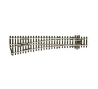 PECO SL-92 HO Scale Code 100 Streamline Insulfrog: Short Left Turnout 12°