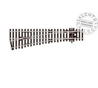 Peco SL-92 Left Turnout Insulfrog 185mm 12.5° Code 100