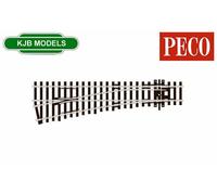 PECO SL-92 Small Radius L/H Point Turnout INSULFROG C 100 OO Gauge Railway Track
