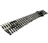 Peco Model Railroad Track Left Hand Turnout, Small, Alloy Steel