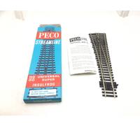 Peco HO Scale Code 100 Insulfrog #6 Left-Hand Turnout