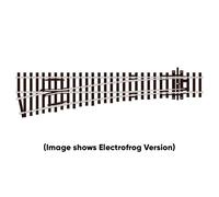 Peco HO Scale Code 100 Insulfrog #6 Left-Hand Turnout