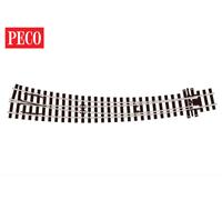 PECO SL-E1486 HOm Code 75 Electrofrog Curved Turnout, Large Radius, Right Han...
