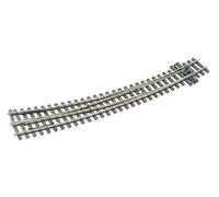 PECO SL-E1486 Streamline Code 75 Right Hand Curved Turnout Electrofrog