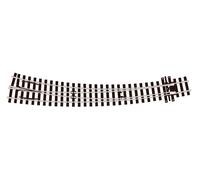 PECO SL-E1486 Streamline Code 75 Right Hand Curved Turnout Electrofrog