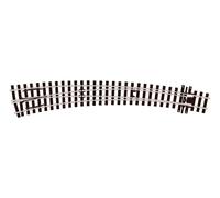 PECO SL-E1487 Curved Turnout, Large Radius, Left Hand HOm Gauge