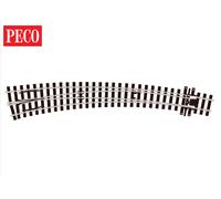 PECO SL-E1487 HOm Code 75 Electrofrog Curved Turnout, Large Radius, Left Hand...