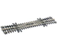 Peco Sl-E1490 HOm Scale Code 75 Electrofrog: Double English Switch 10°