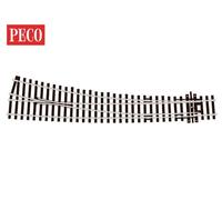 Peco SL-E186 electrofrog curved turnout Right hand HO/OO Fine Standard