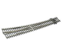 Peco SL-E186 HO Right Hand Code 75 Electrofrog Double Curved Turnout (US IMPORT)