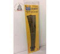 Peco SL-E187 Code 75 Electrofrog Curved Left Hand Point