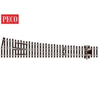 Peco SL-E188 Streamline Code 75 Right Hand Large Turnout Electrofrog