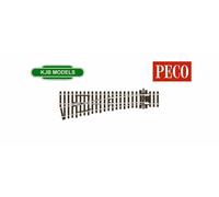 PECO SL-E192 Small Radius L/H Point ELECTRFROG C 75 OO Gauge Railway Track