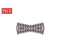 Peco SL-E193 Streamline Code 75 Short Crossing 24 Degree Electrofrog