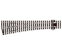 Peco SL-E196 Code 75 Electrofrog Left Hand Medium Point