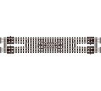 Peco SL-E383F Scissors Crossing, Medium Radius N Gauge