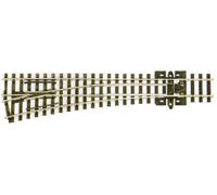 Peco SL-E386 Curved Double Radius Turnout Right Hand - N Gauge