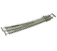 Peco SL-E386F Streamline Code 55 Right Hand Curved Turnout Electrofrog