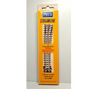 Peco SL-E386F Curved Turnout Right Hand. New.