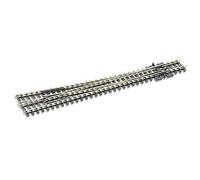 Peco SL-E388 Large Radius Right Hand Point / Turnout Code 80 Electrofrog N Gauge