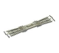 Peco SL-E390F Double Slip (10 Degree) Electrofrog Code 55 rail N Gau (US IMPORT)