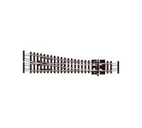 PECO SL-E391F Turnout, Small Radius, Right Hand N Gauge