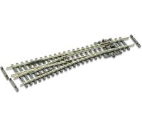 Peco Sl-E392F Scale N Code 55 Electrofrog Left Short Switch 10° - 123 Mm