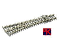 PECO SL-E396 - N Gauge Code 80 Electrofrog Medium Radius 18" Left Hand Point DSA