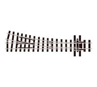 Peco SLE495 Code 80 - OO9/HOe Right Hand 'Mainline' Turnout Electrofrog