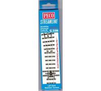 Peco SL-E496 Left Hand Mainline Electrofrog Turnout