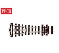 Peco SL-E497 18" 457mm Radius Y Turnout Electrofrog Streamline OO-9/HOe Gauge