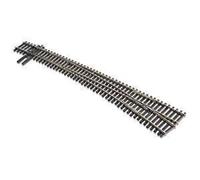 PECO SL-E8376 Code 83 HO/OO Curved, #7 Radius, Right Hand Electrofrog Turnout