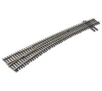 Peco SL-E8377 83 Line Code 83 No.7 Left Hand Curved Turnout Electrof (US IMPORT)