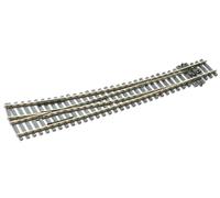 Peco SL-E86 Streamline Code 100 Right Hand Curved Turnout Electrofrog
