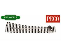 PECO SL-E86 Curved Large Right Point ELECTROFROG C100 OO Gauge Railway Track
