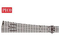 Peco SL-E88 Streamline Code 100 OO/HO, Turnout, Large Radius, Right Hand Ele...
