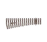 Peco SL-U1192 Bullhead Small Radius Left Hand Turnout, OO Gauge Model Railway Track