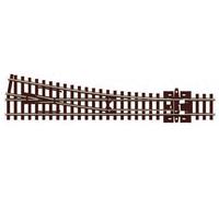 PECO SL-U395F Scale N Code 55 Unifrog: Medium Right Manual Switch 137 Mm 10°