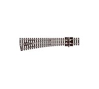 Peco SL-U396F Medium Left Hand Point Unifrog - N Gauge Code 55