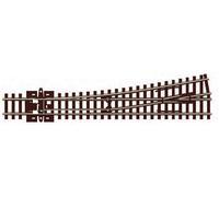 PECO SL-U396F Scale N Code 55 Unifrog: Medium Left Manual Switch 137 Mm