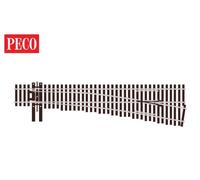 SL-U8361 Peco Code 83 HO Scale Unifrog Turnout, 6th Radius, Right Hand