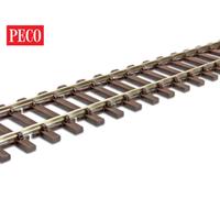 Peco SL108F OO/HO Code 75 Streamline Bullhead Track (25 Pieces Boxed)