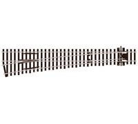 Peco SL-E189 Large Radius Left Hand Point Electrofrog code 75 rail OO Gauge