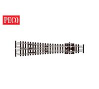 Peco SL-E397F Streamline Code 55 Y Medium Turnout Electrofrog