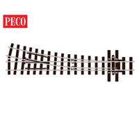 Peco SL-E495 Narrow Gauge Mainline Right Hand Point 009 / HOe