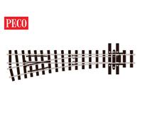 Peco SL-E496 Left Hand Mainline Electrofrog Turnout