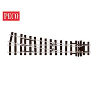 Peco HO Scale Model Railway Track TOY_MODEL_VEHICLE_TRACK Turnout 9.425 mm Rail Gauge SL-E595 Streamline Code 100 Right Hand Electrofrog