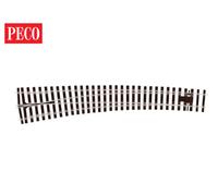 Peco Turnout SL-E787BH Streamline Left-Hand Curved - Bullhead O Gauge Large Radius