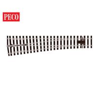 Peco Turnout SL-E792BH - Left-hand Medium Radius Electrofrog (O Gauge)